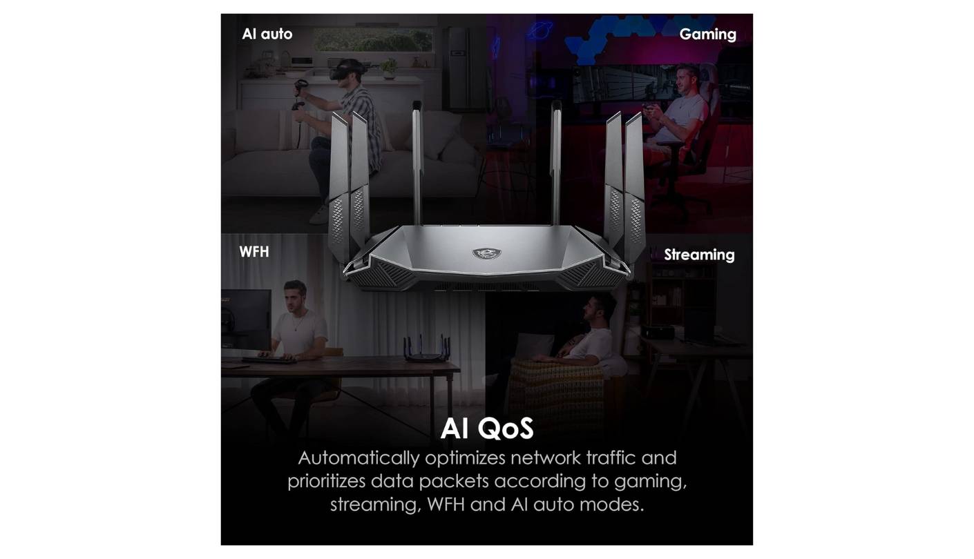 MSI RadiX AXE6600 whole home wifi router