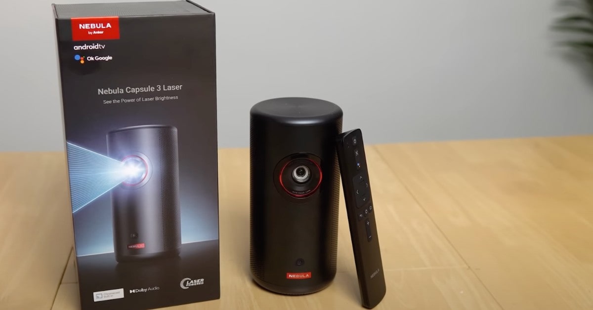 NEBULA by Anker Capsule 3 Laser outdoor projector