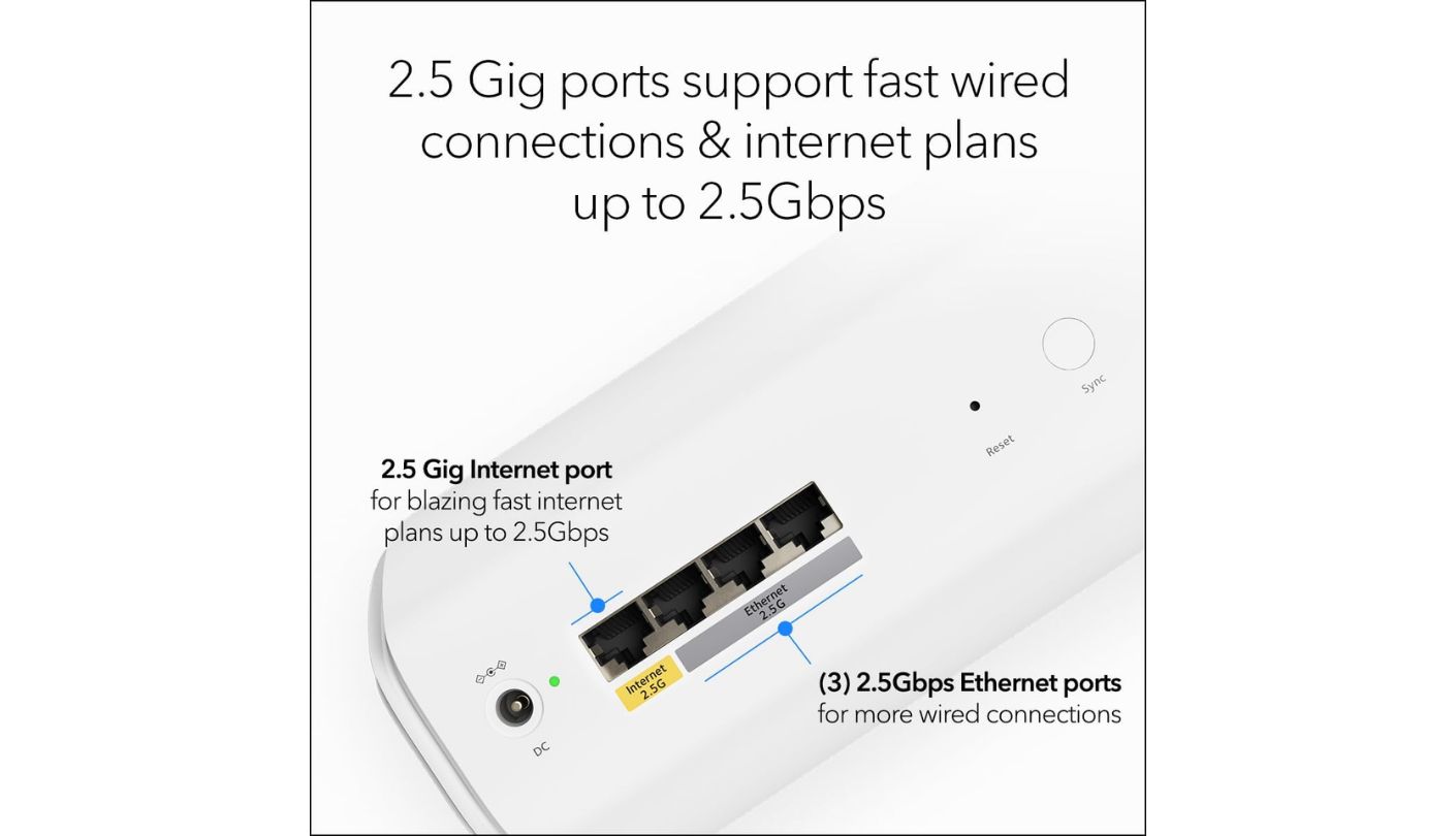 NETGEAR Orbi 770 Series RBE773 mesh wifi system for large home