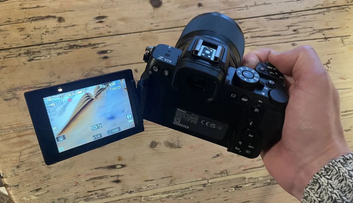 Nikon Z50 II camera for kids learning photography