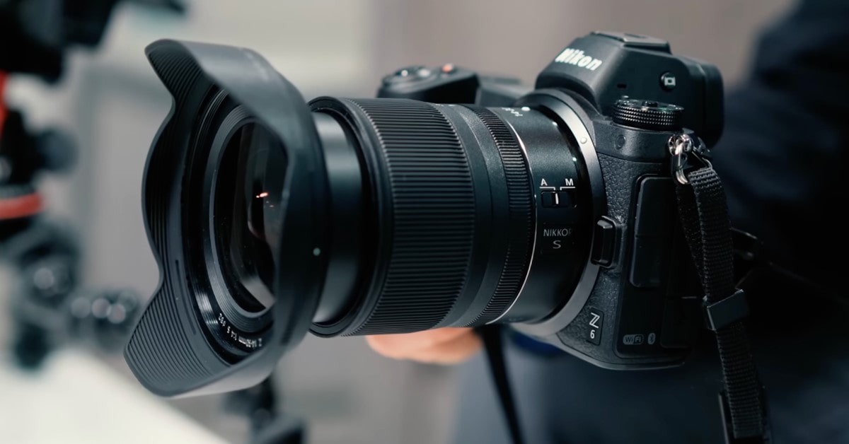 Nikon Z6 video camera for interviews