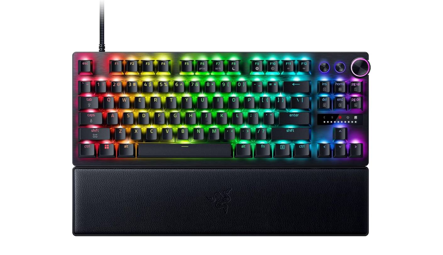 Razer Huntsman V3 Pro TKL 8KHz mechanical keyboard RGB gaming