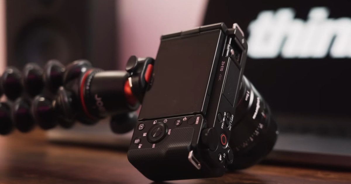 Sony Alpha ZV-E10 best camera for recording interviews