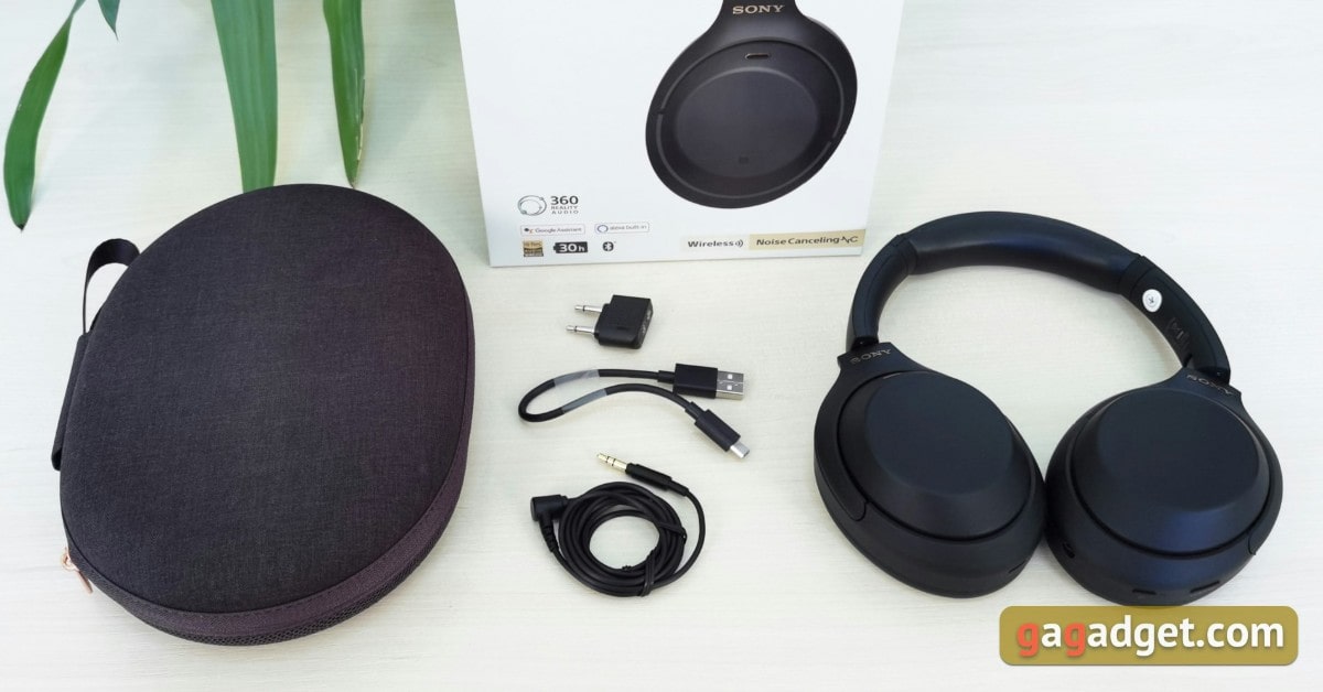 Sony WH-1000XM4 wireless noise cancelling headphones