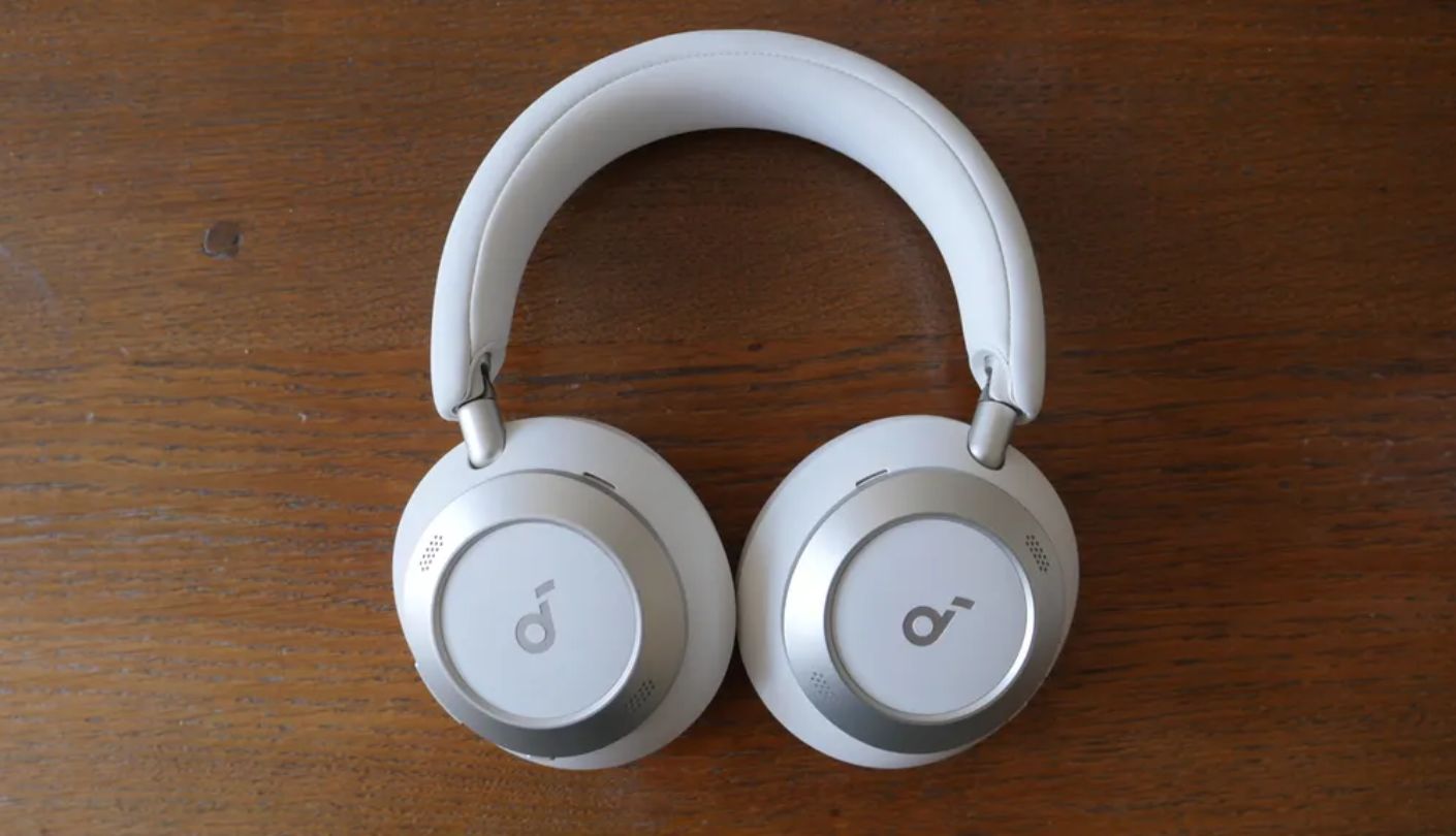 Soundcore Space One Pro headphones that work with hearing aids