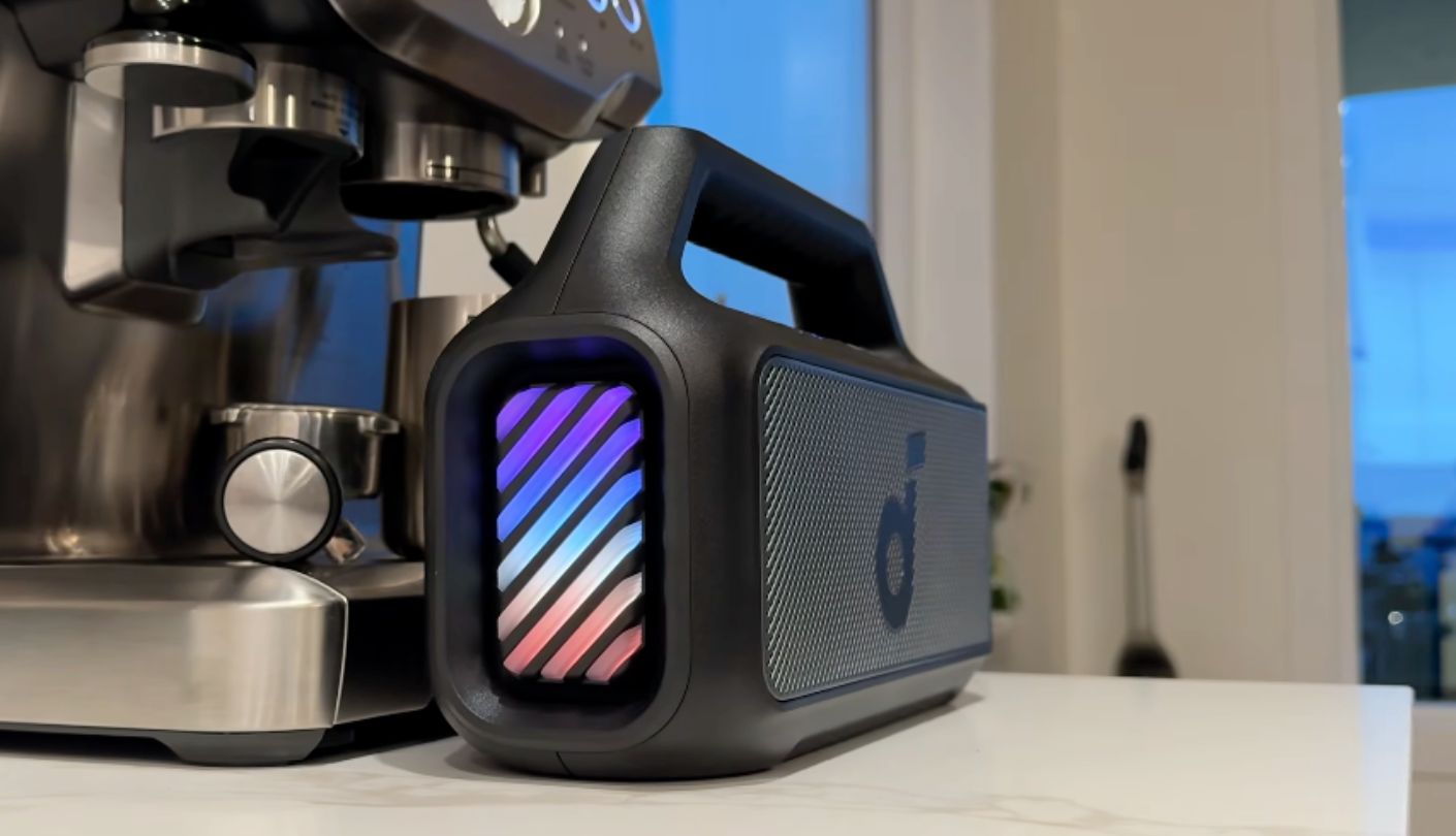 Soundcore Boom 2 wireless speaker for pool party