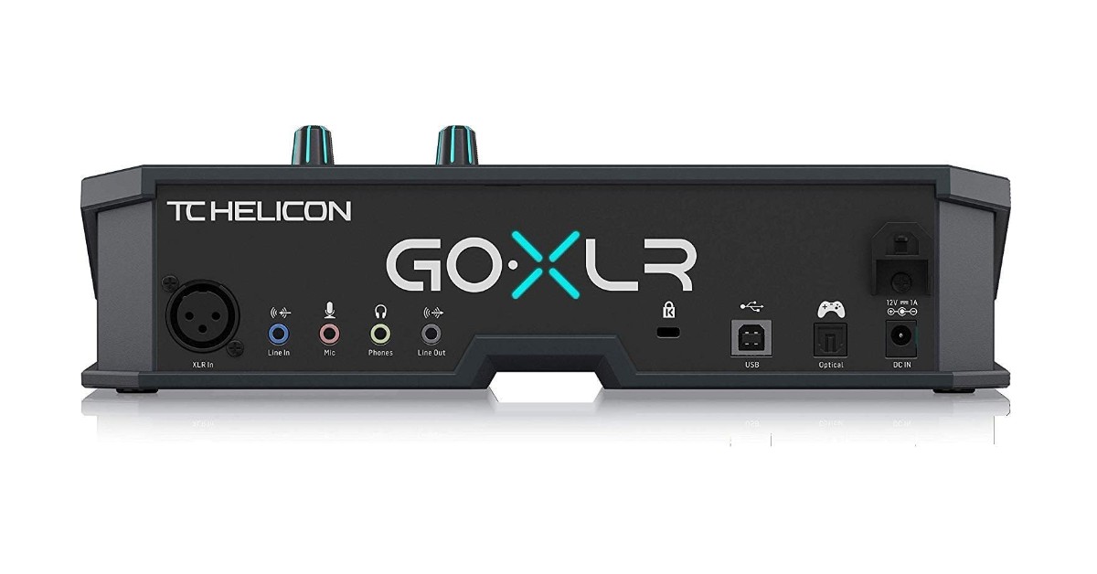 TC-Helicon GO XLR mixer audio podcast