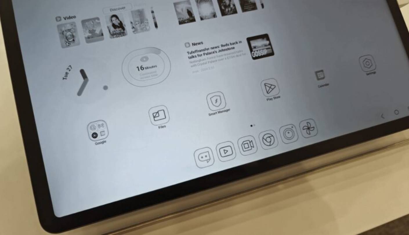 TCL NXTPAPER 14 Android tablet with stylus support
