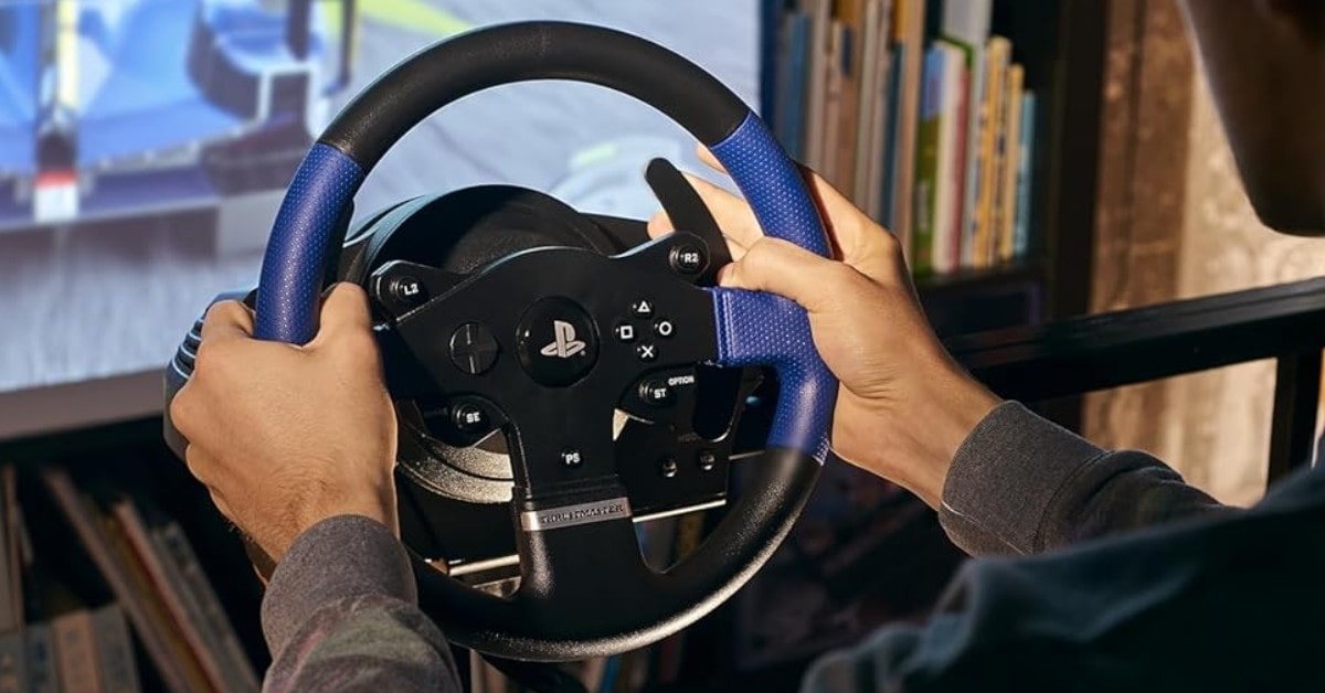 Thrustmaster T150 ps4 steering wheel and pedals
