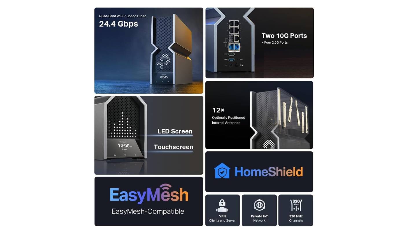 TP-Link Archer BE900 high performance home router