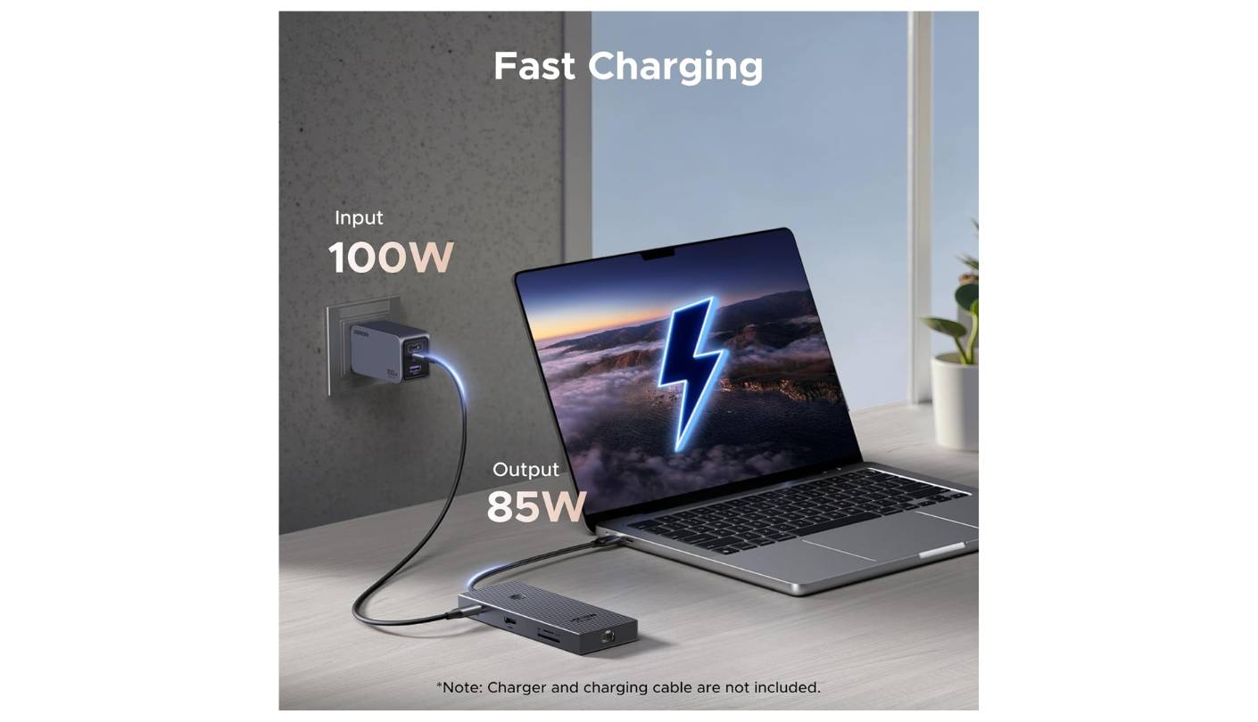 UGREEN Revodok Pro 9-in-1 USB-C hub with HDMI and USB ports