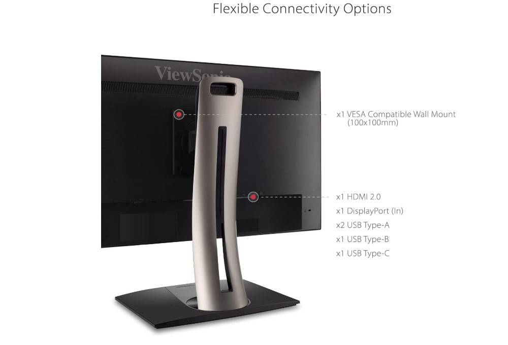 Moniteur ViewSonic VP2768a-4K adobe rgb