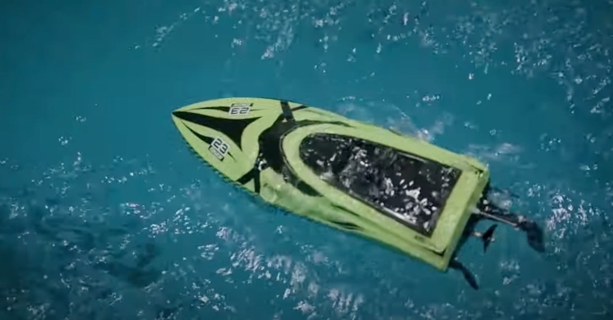 X-TREME Hurricane petits bateaux rc pour la piscine