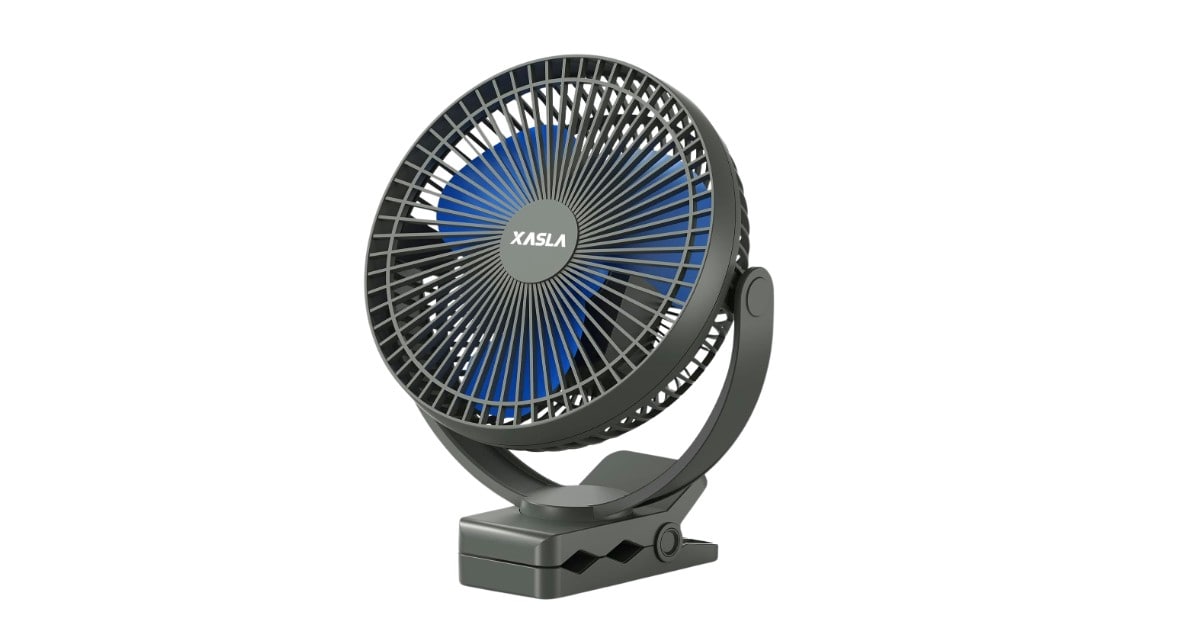 ventilateur portable voiturette golf Xasla