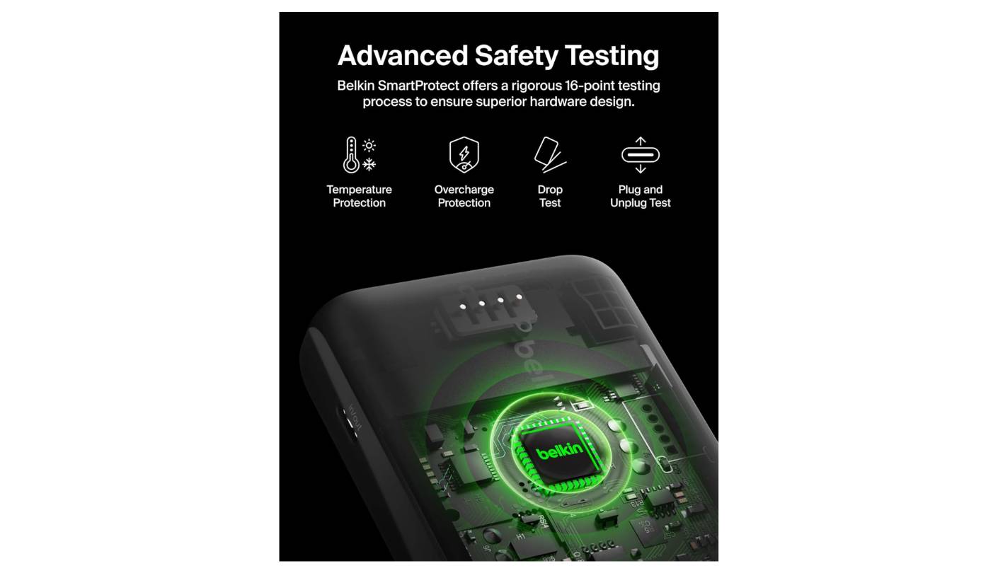 Belkin BoostCharge Plus portable charger for travel