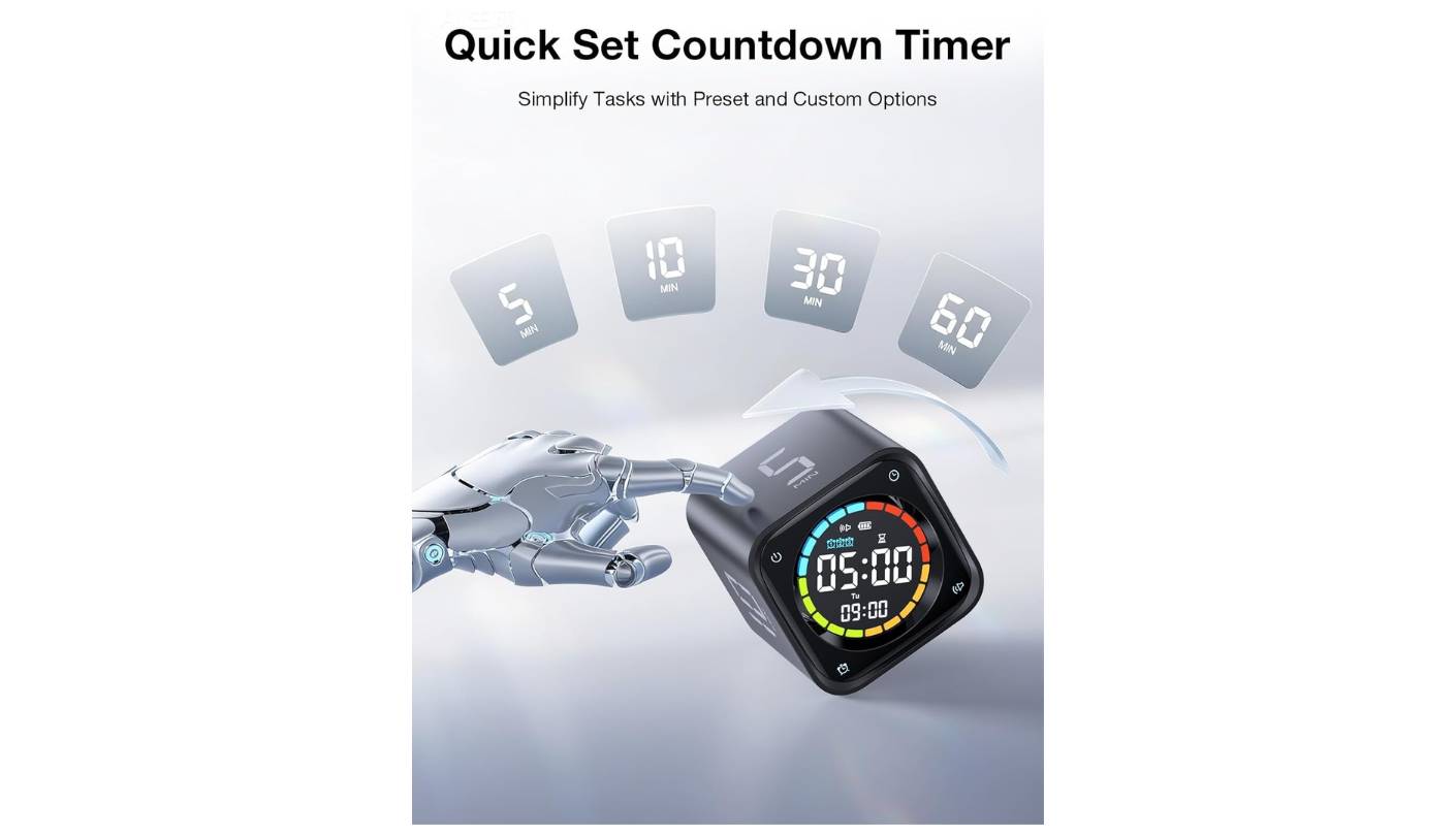 Ticktime TK3 desk timer for productivity