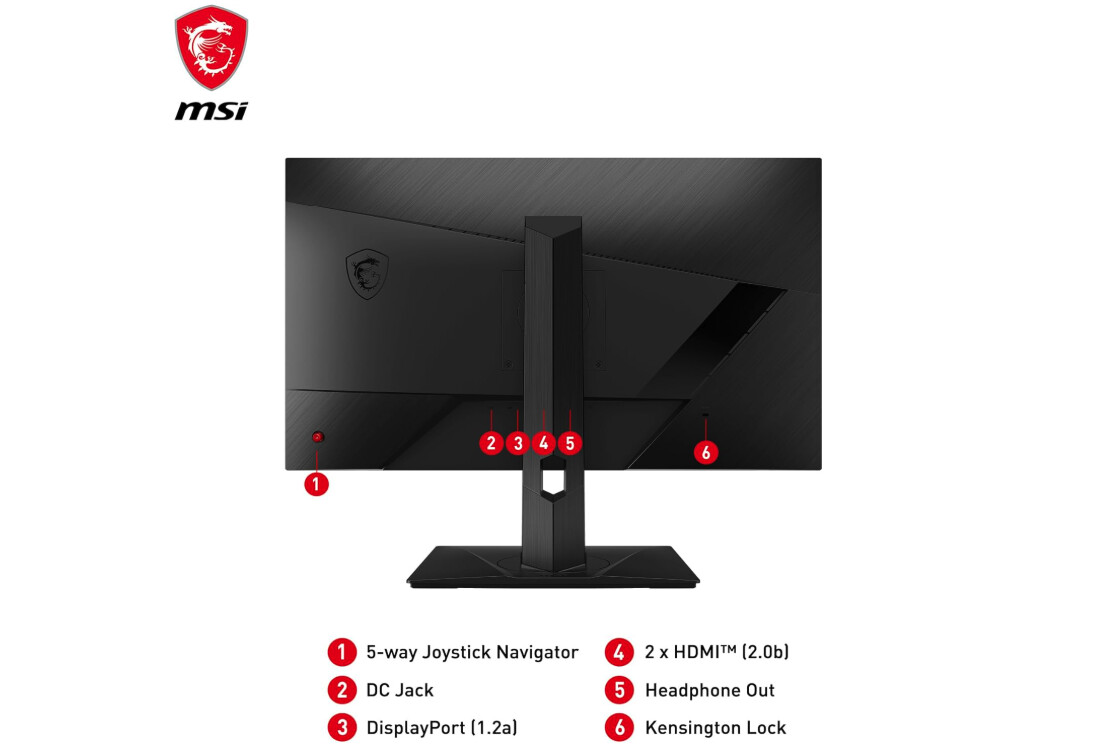MSI G272QPF écran vertical économique pour développeurs
