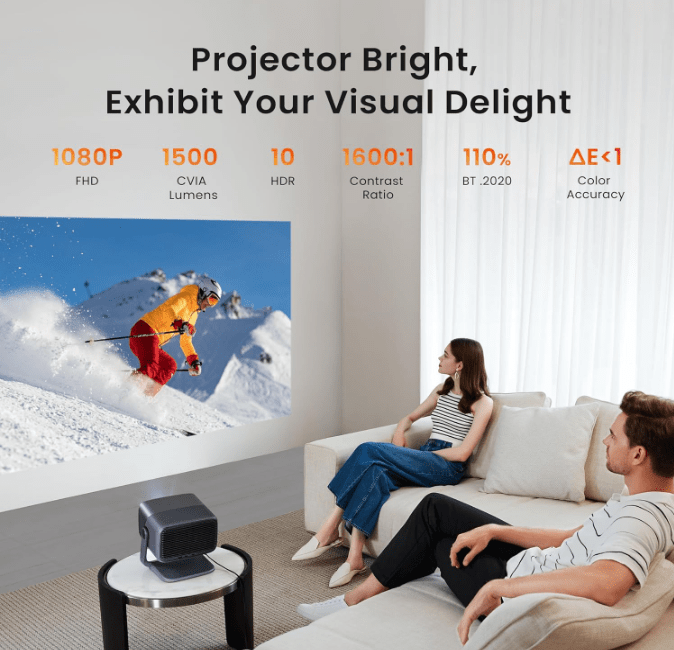 Projecteur sans fil JMGO N1 Pro Meilleur projecteur JmGO