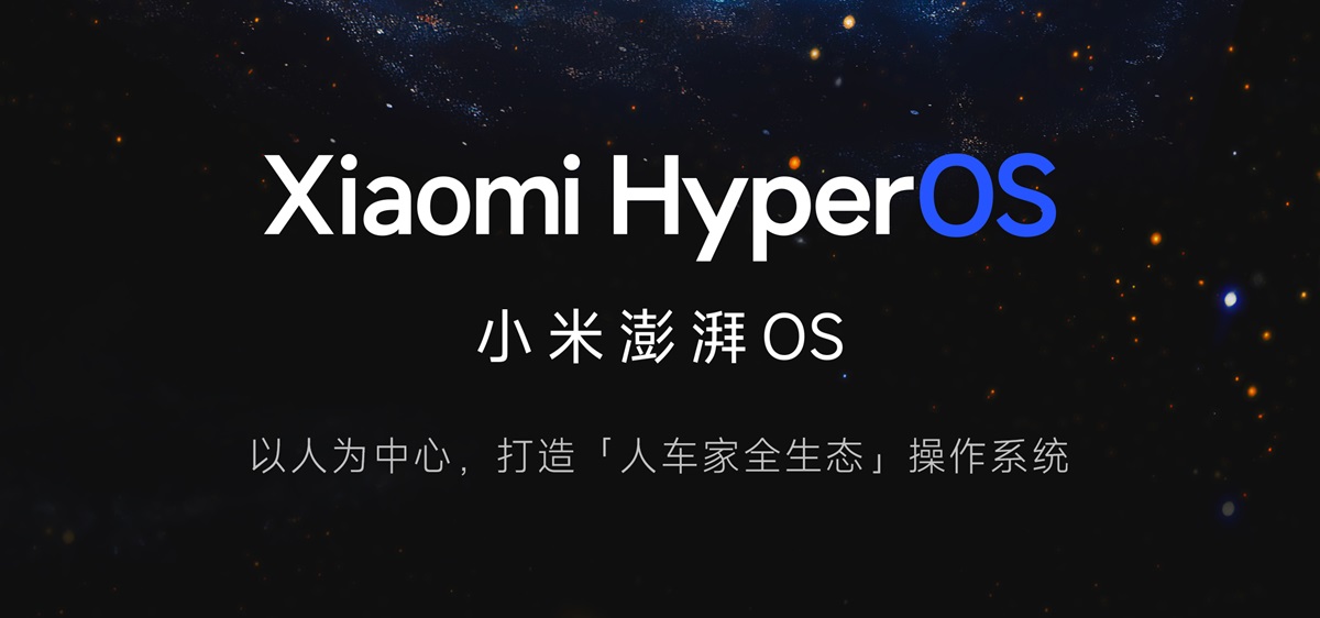 Xiaomi dévoile le système d'exploitation HyperOS pour les smartphones, les tablettes, les téléviseurs, les montres et d'autres appareils.