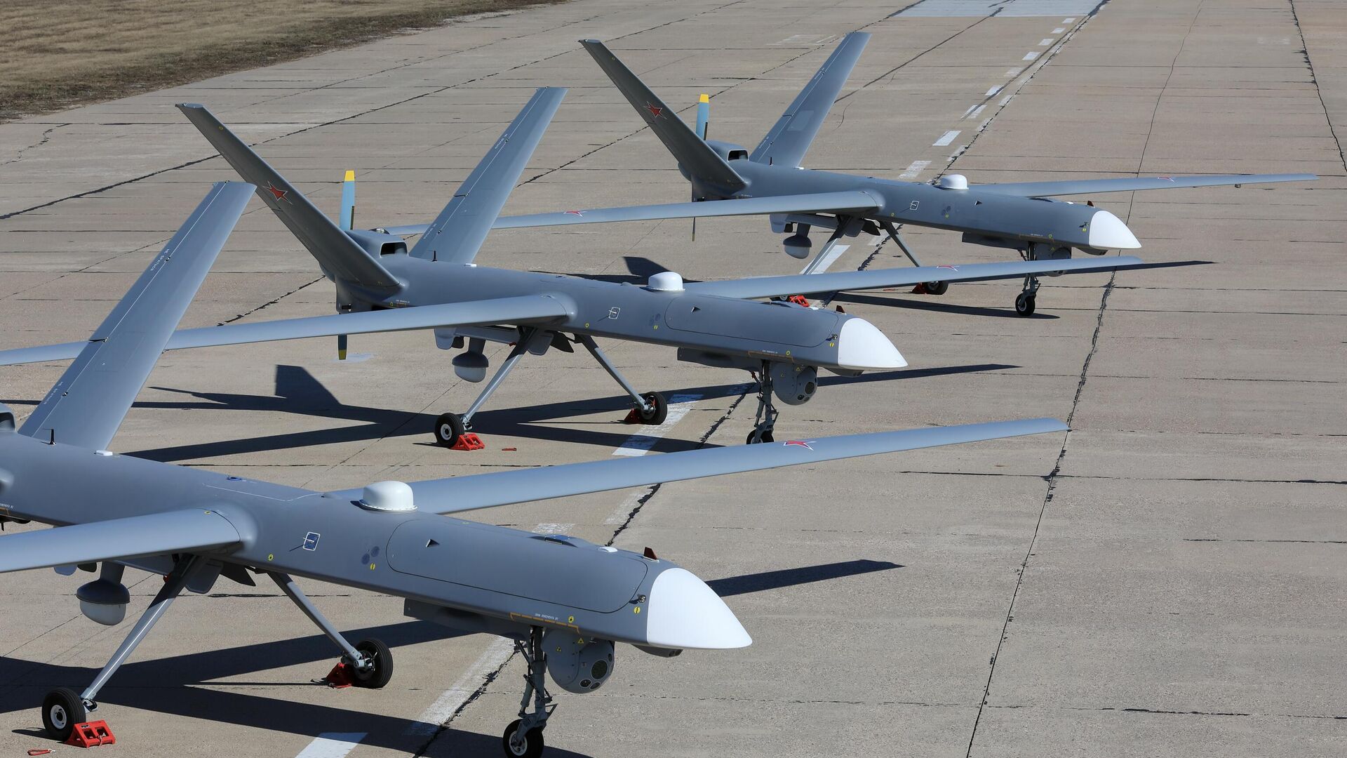 [Updated] The Russian Orion UAV transformed into a kamikaze drone and destroyed the target - it was a house in Russia