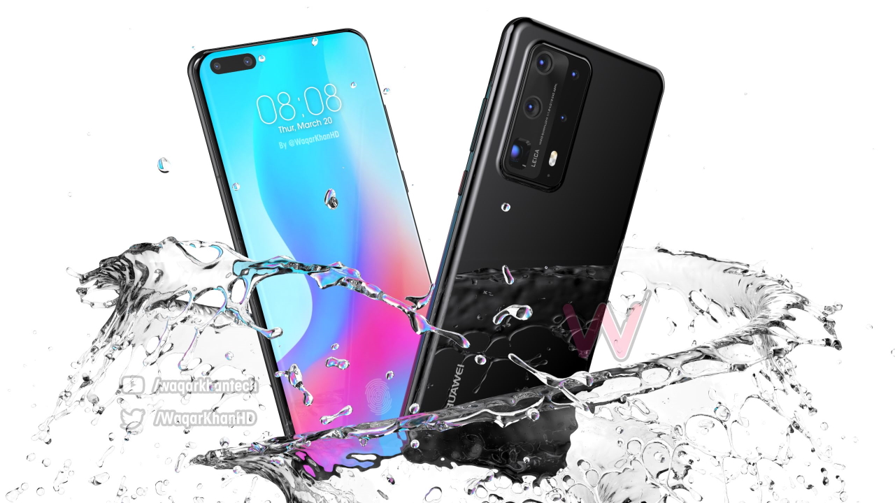Huawei P40 Pro Premium з'явився на відео та якісних концепт-рендерах