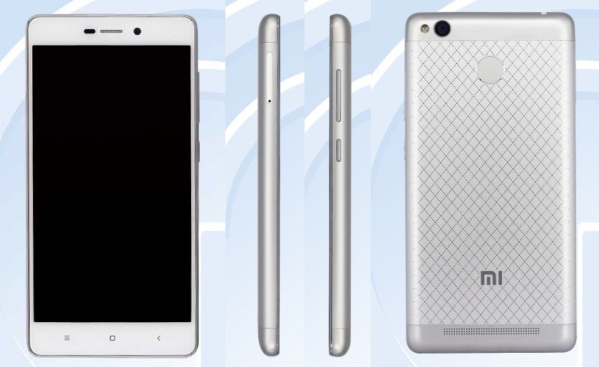 Xiaomi готовит версию Redmi 3 со сканером отпечатков пальцев