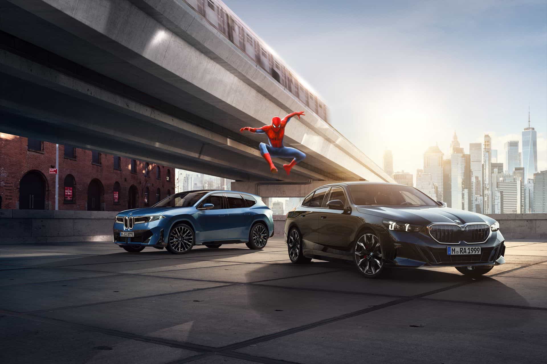 BMW Startup Animation Spider-Man