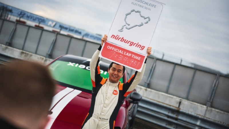 Xiaomi YU7 GT Nurburgring record