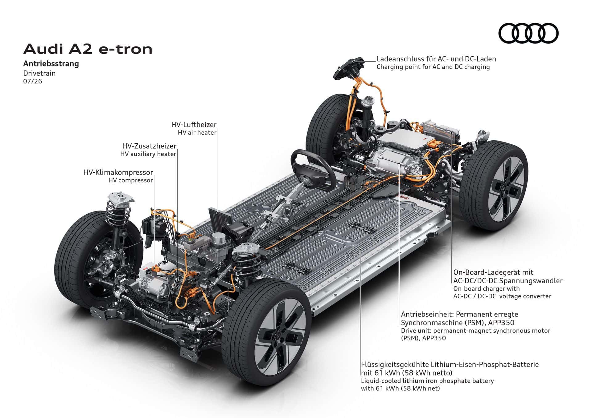 Інтер'єр та деталі Audi A2 e-tron