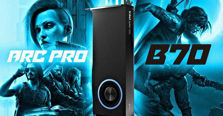 Видеокарта Intel Arc Pro B70