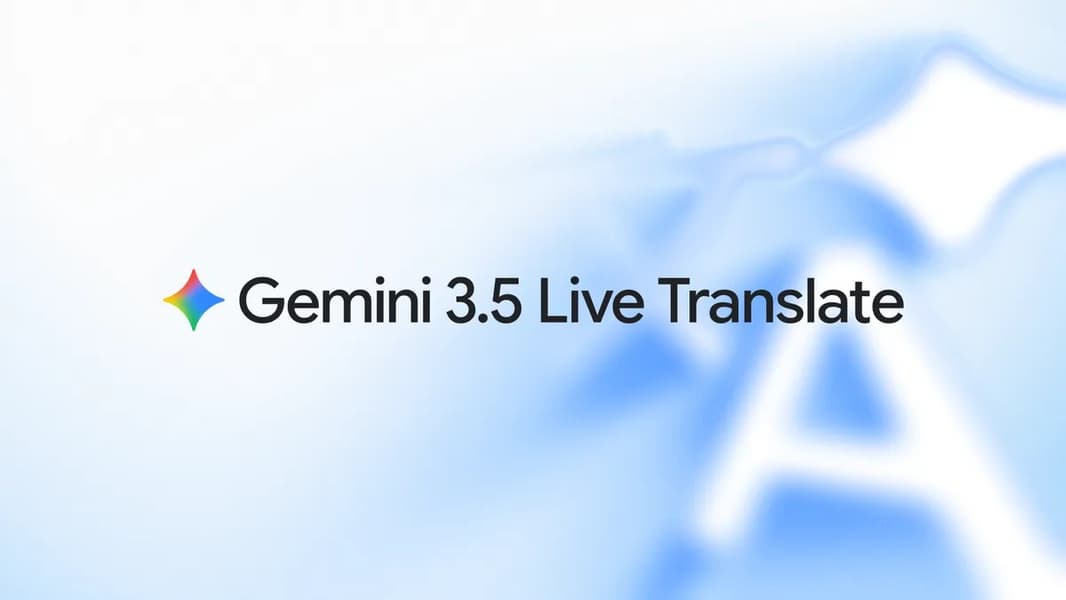 Интерфейс перевода Gemini Live