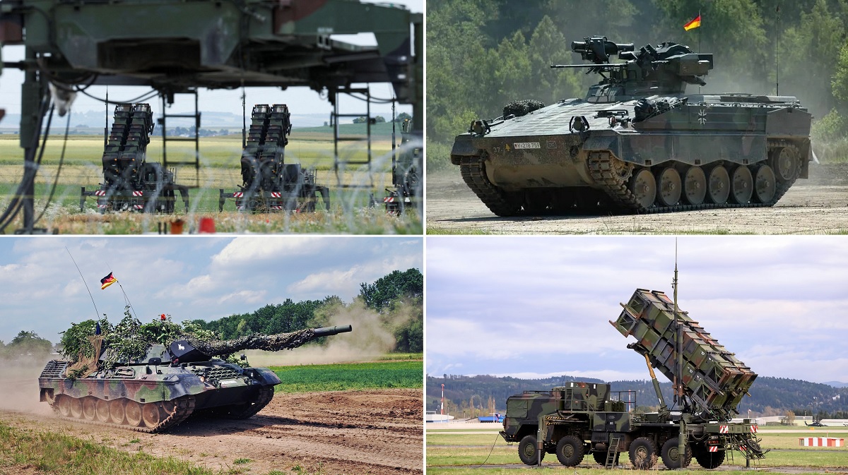 Systèmes de missiles sol-air Patriot, chars Leopard 1, véhicules de combat Marder et drones : l'Allemagne prépare une aide militaire de 600 à 700 millions d'euros pour l'Ukraine