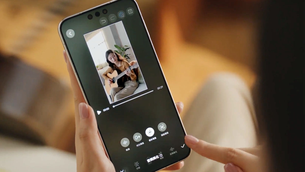Інтерфейс камери Huawei Mate 90