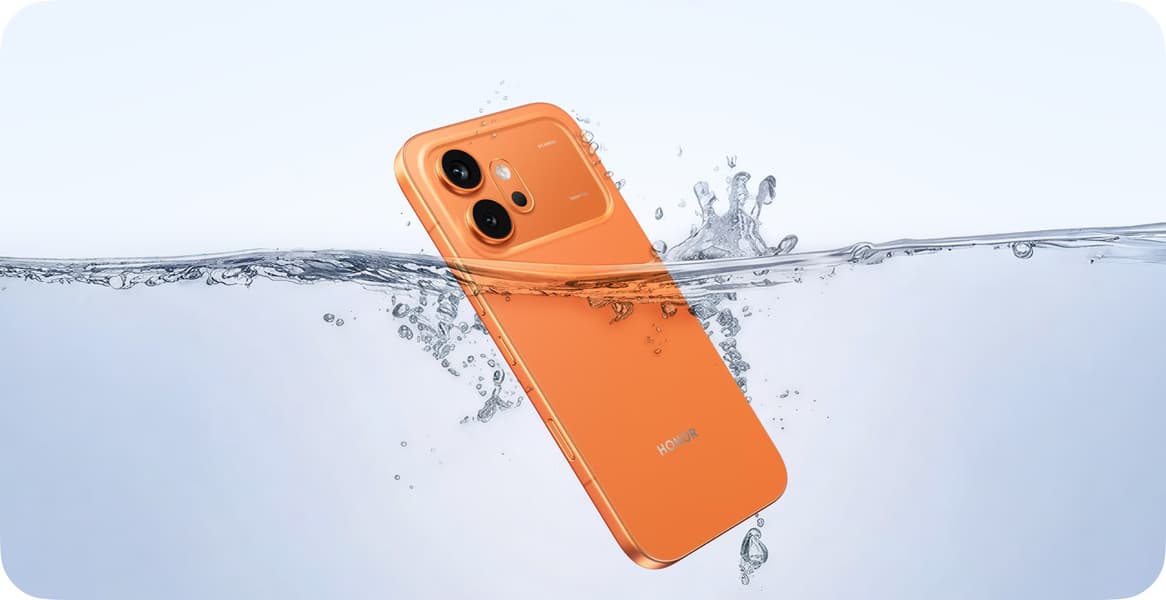 Смартфон Honor 600 в оранжевом корпусе