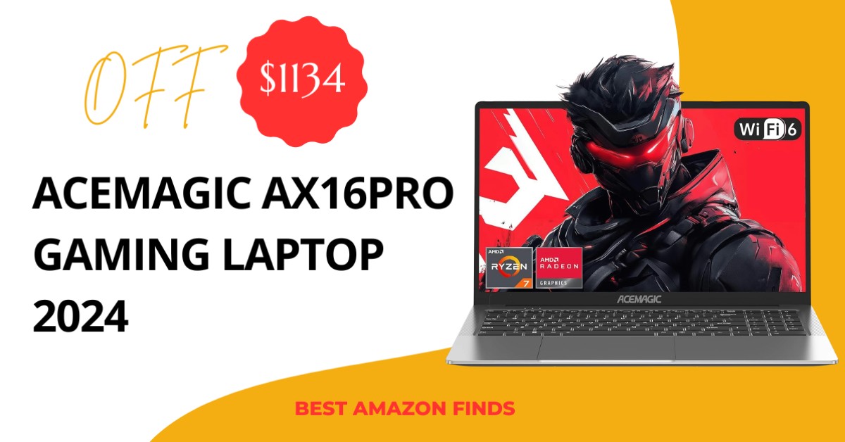 ACEMAGIC AX16PRO Gaming Laptop 2024 - Buy Now $1134 OFF!