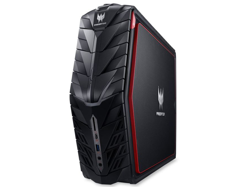 Компактный геймерский десктоп Acer Predator G1 и мониторы Predator Z1