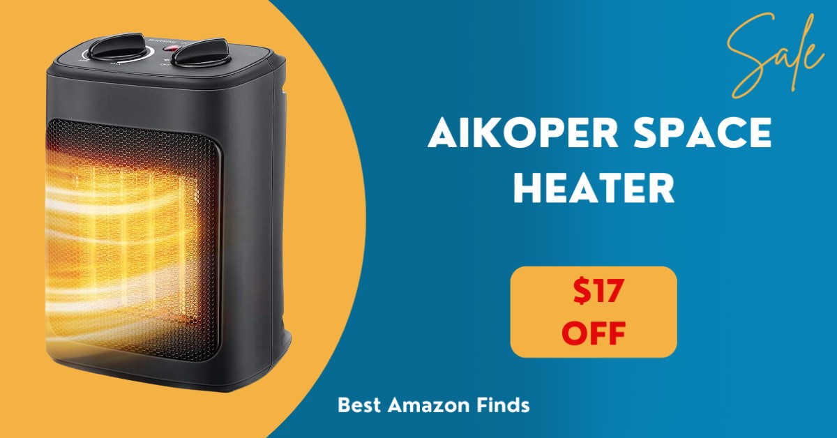 Aikoper Space Heater - Limited $17 discount!