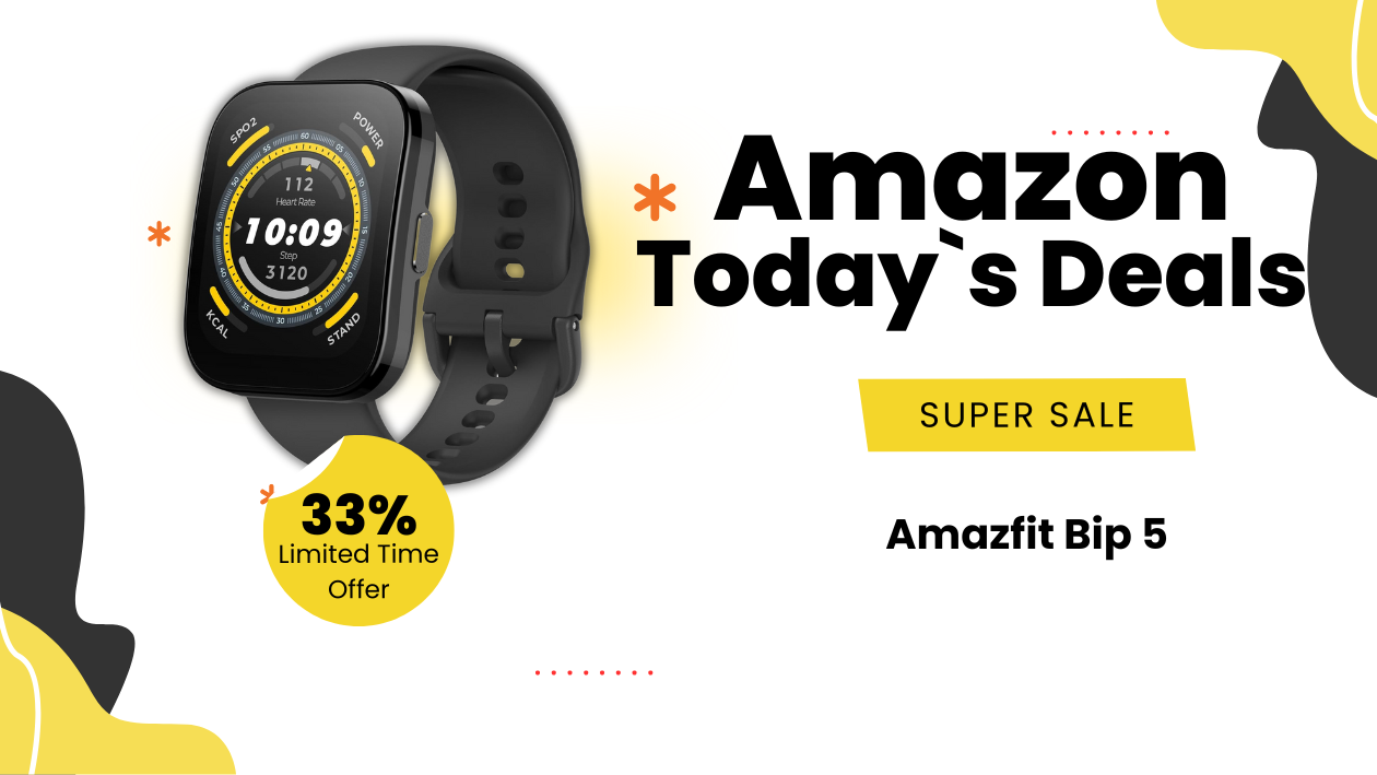 Discover Big Savings on Amazfit Bip 5 – Limited Time Offer!