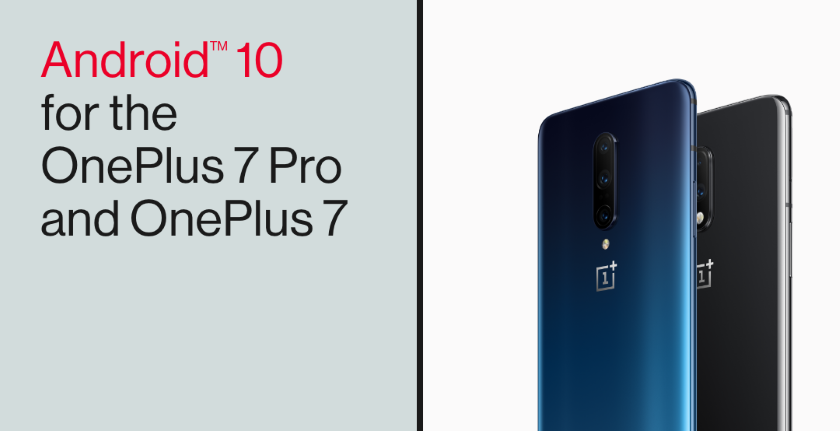 OnePlus випустила стабільну версію Android 10 із оболонкою OxygenOS 10 для OnePlus 7 та OnePlus 7 Pro