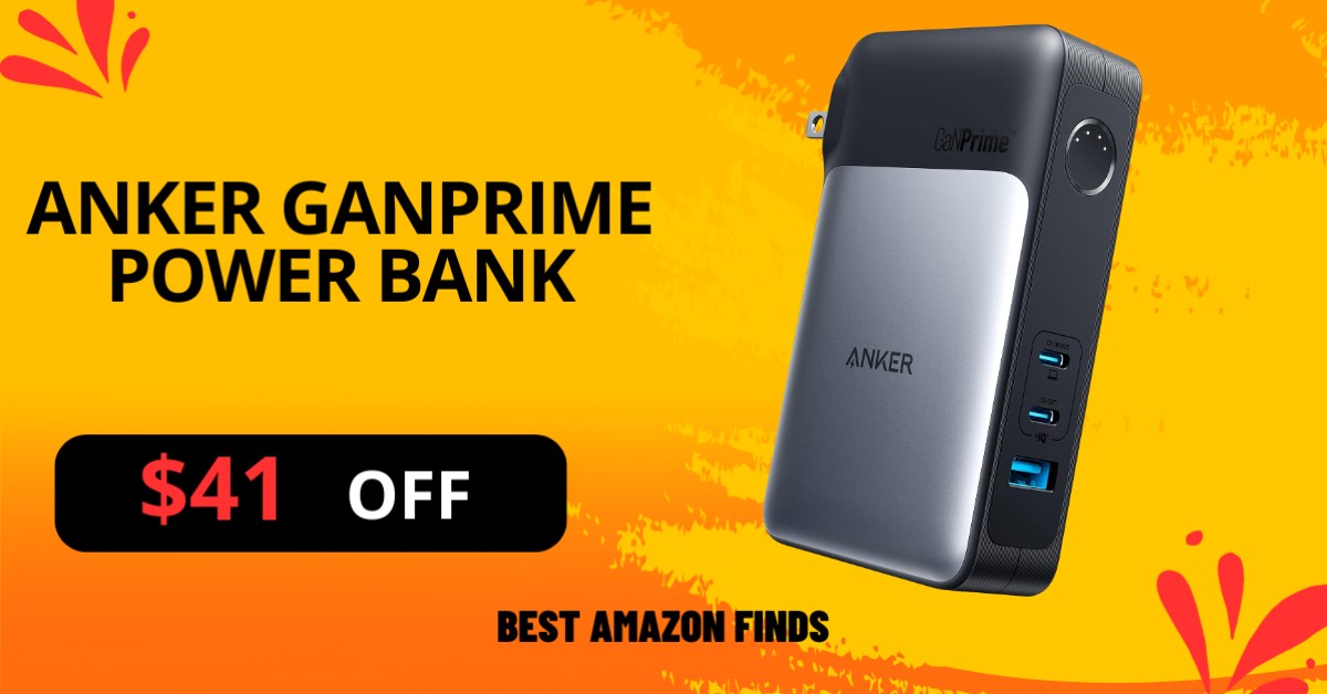 Anker GaNPrime Power Bank - NOW $41 Discount!