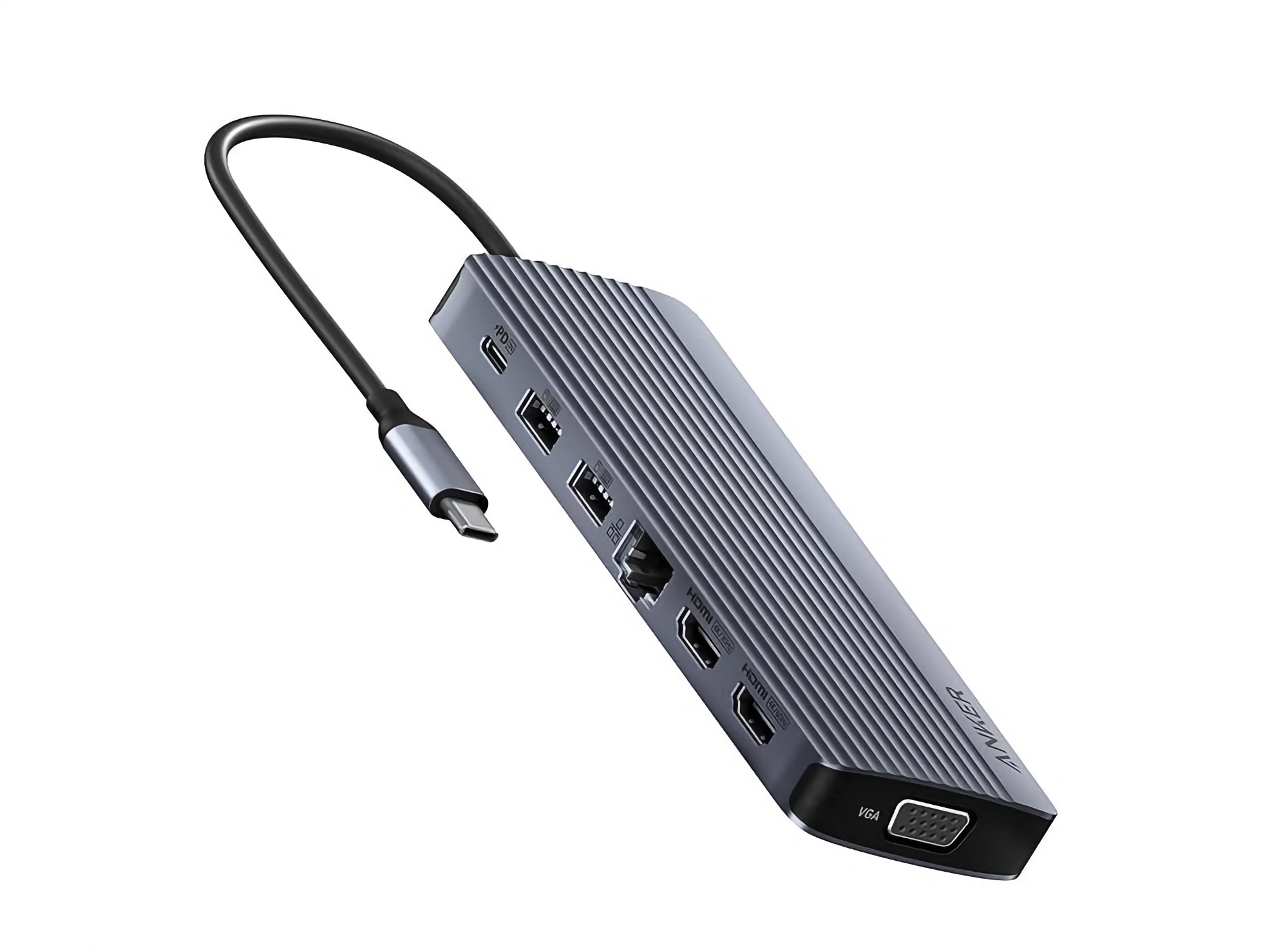 Anker a introduit en Europe un hub USB-C (14-en-1) prenant en charge jusqu'à 3 moniteurs et proposé au prix de 79 €.