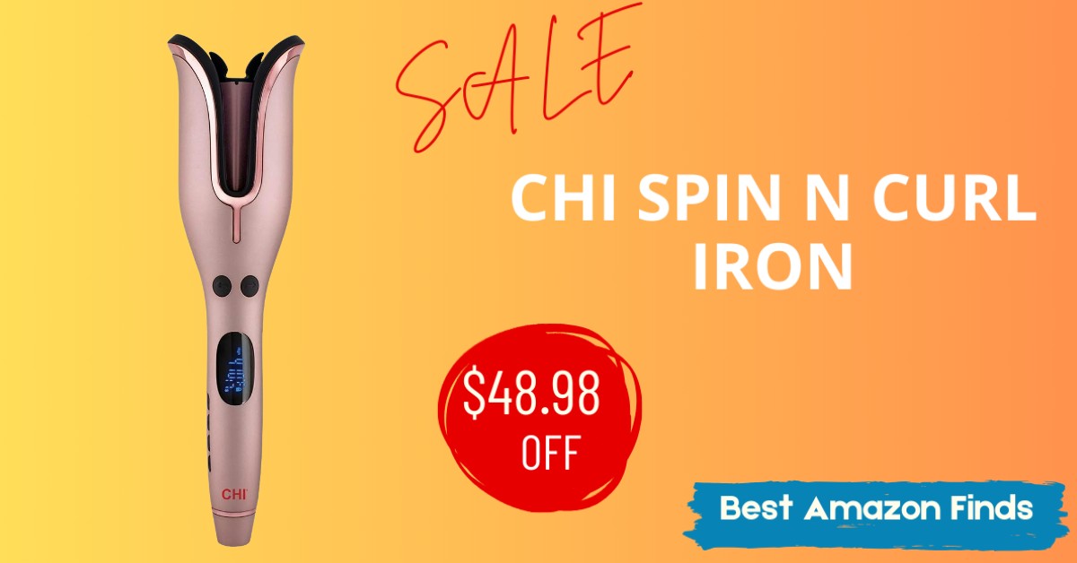 CHI Spin N Curl Iron - Now $48.98 Discount!