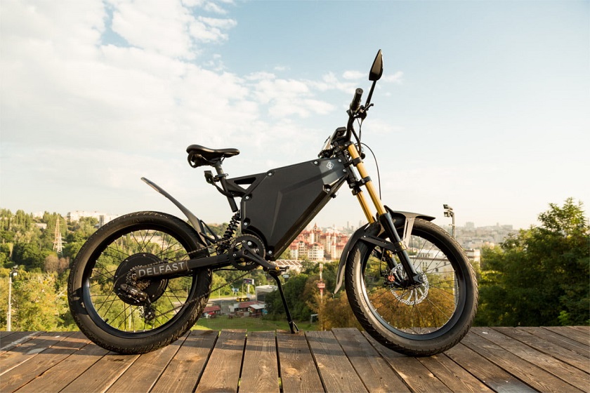 Украинская компания выпускает электробайк DelFast Ebike с запасом хода 380 км