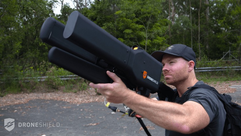 Пушка DroneGun обезвредит дронов на расстоянии 2 км