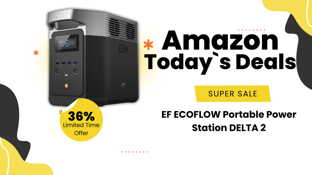 EcoFlow DELTA 2 Portable Power Station - Now $250 Off!