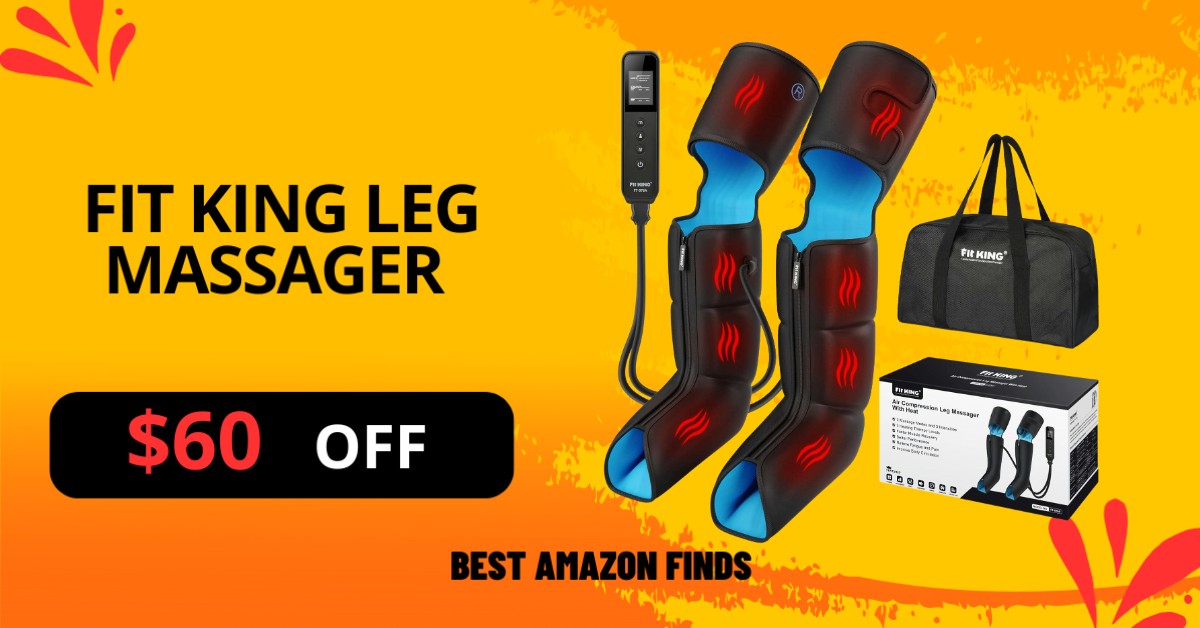 FIT KING Leg Massager - $60 Discount - Buy Now!