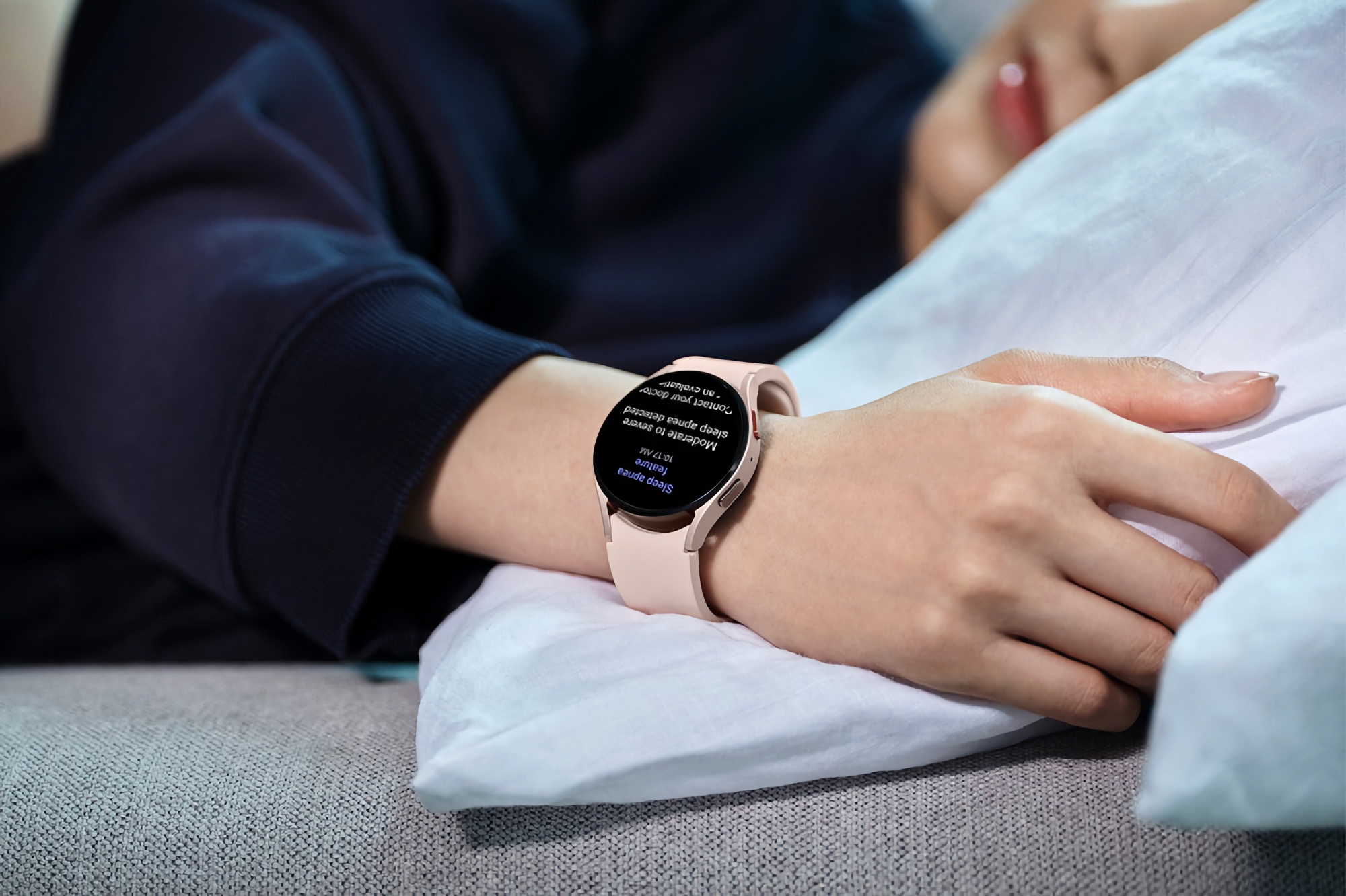La Samsung Galaxy Watch 5 et la Galaxy Watch 6 seront capables de reconnaître les mouvements respiratoires pendant le sommeil