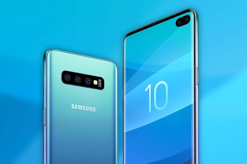 Galaxy S10 та Galaxy S10+ з'явилися на офіційних рендерах у градієнтних кольорах