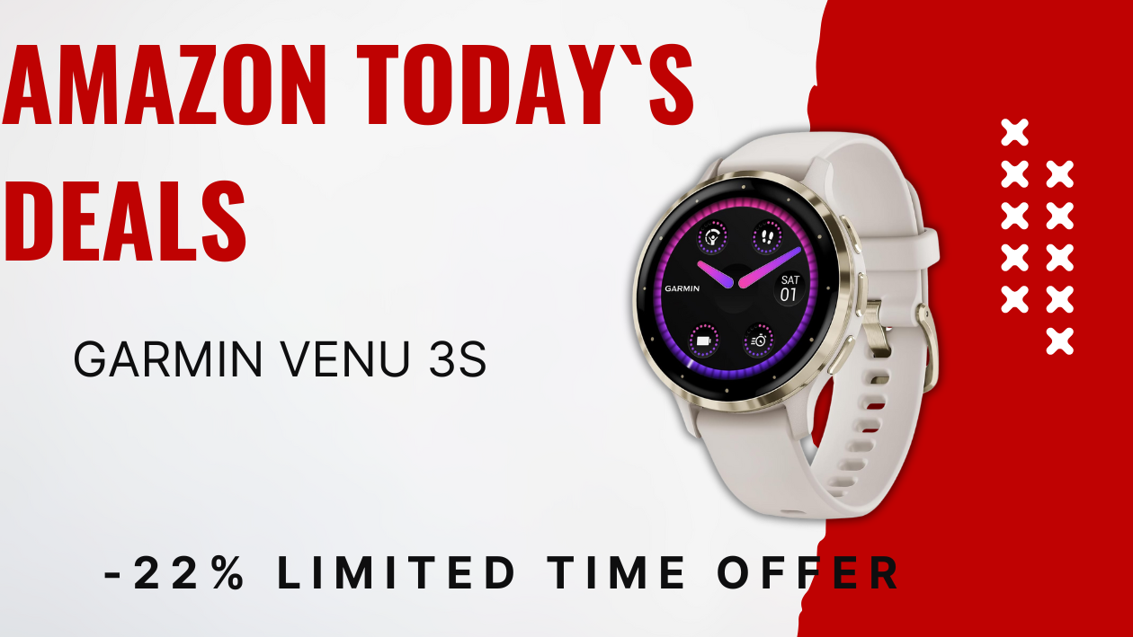 Garmin Venu 3S: Next-Gen Smartwatch Gets an Enticing Discount