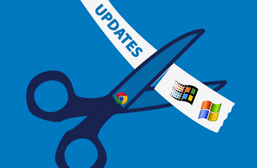С 2018 года Gmail перестанет работать в браузере Chrome на Windows XP и Vista